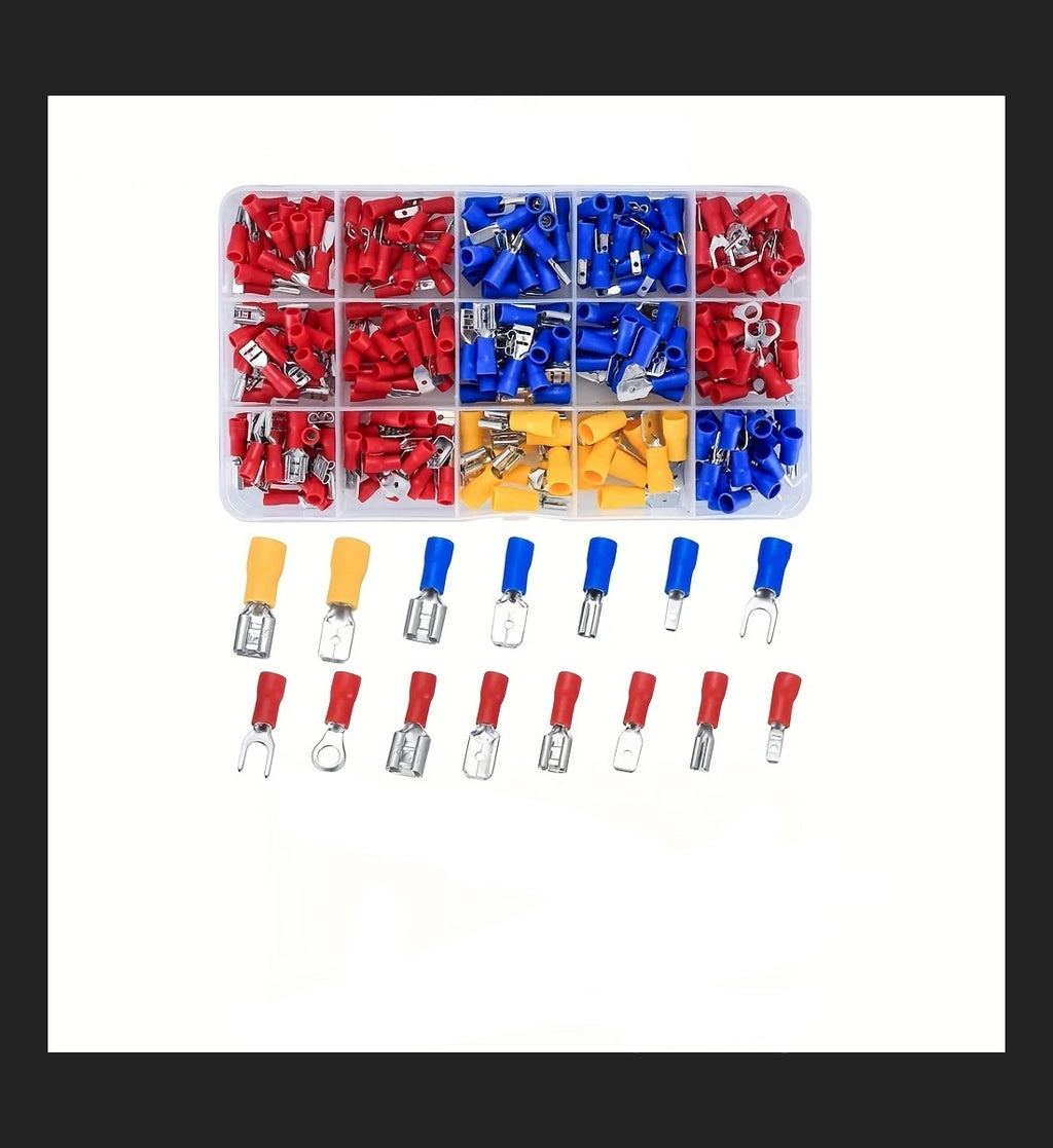 Kabelschuh/Flachstecker-Set 280teilig