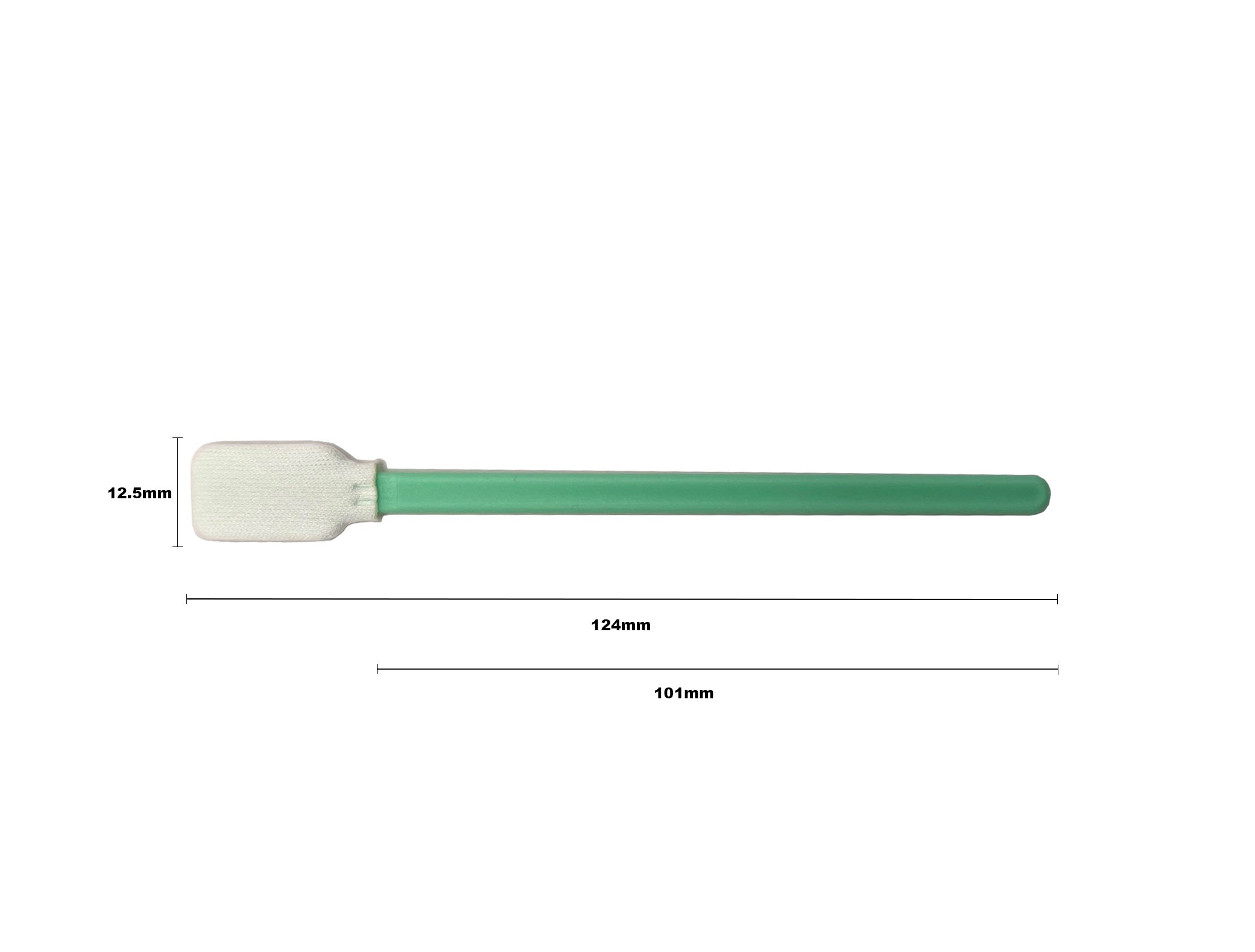 Polyester Reinigungsstäbchen Maße