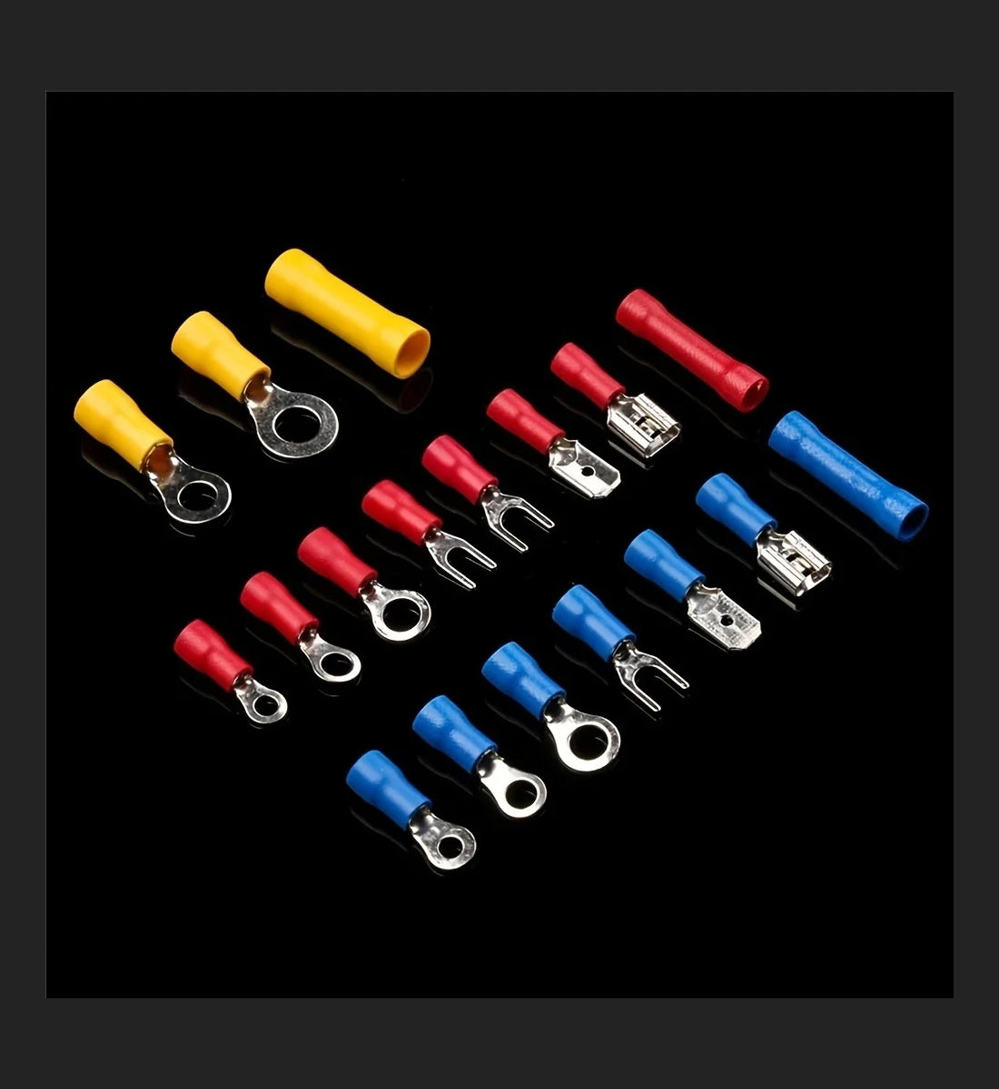 Kabelschuh/Flachstecker-Set 280teilig